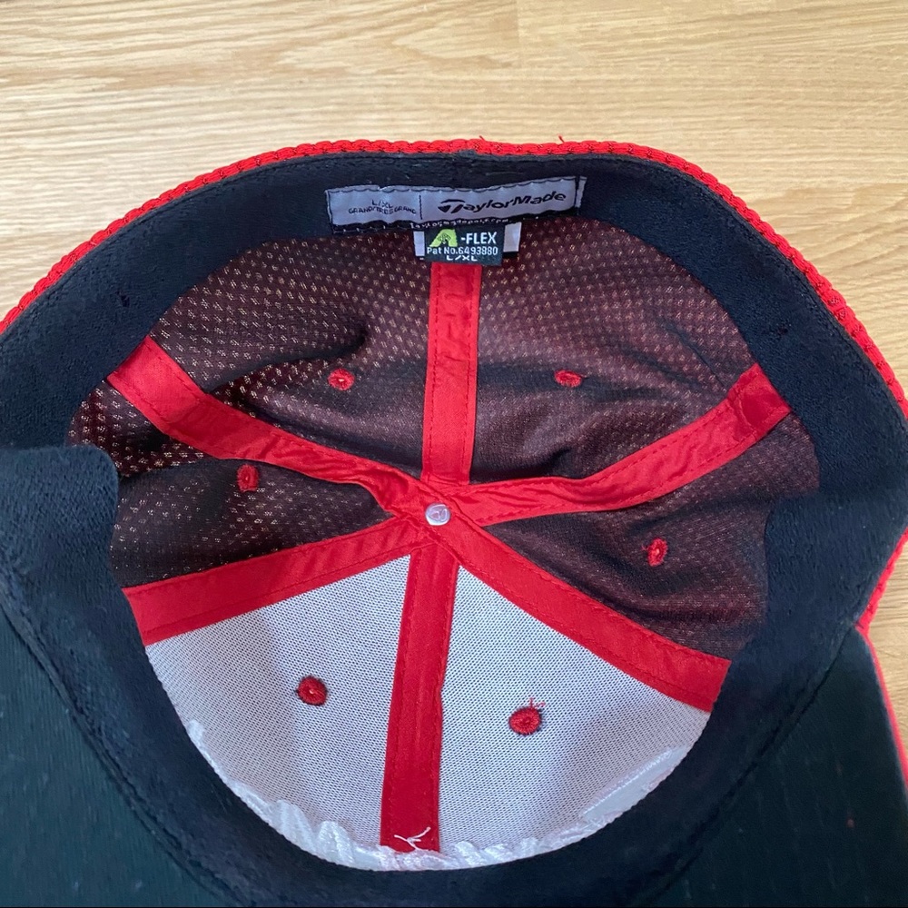 Flex-Fit Taylormade Golf Red Hat Sz L/XL NWOT - Picture 4 of 7